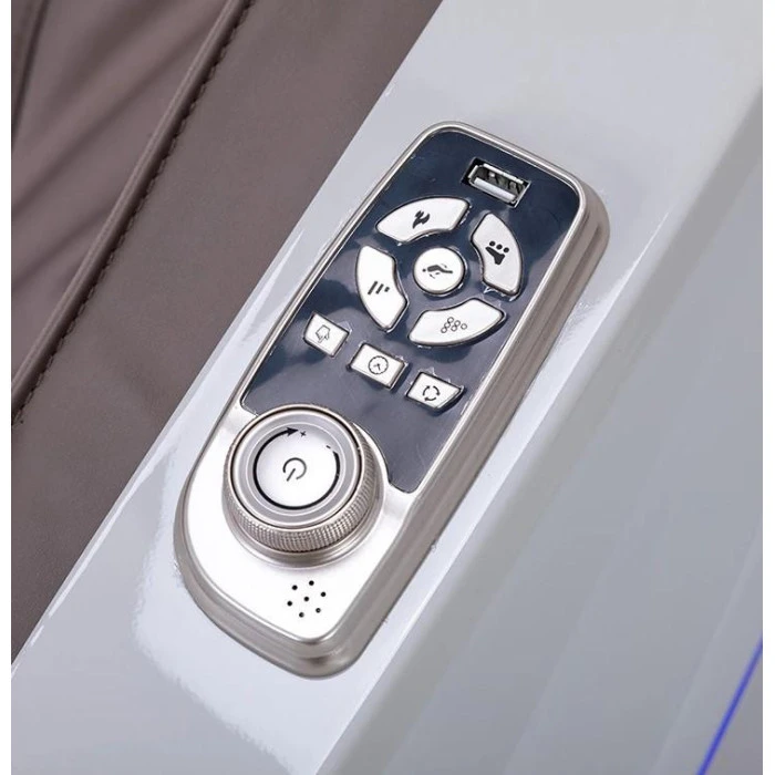 Масажне крісло REXON BROOKLYN 4D RX-R384SL, бежево-білий