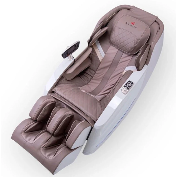 Масажне крісло REXON BROOKLYN 4D RX-R384SL, бежево-білий