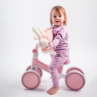 Биговел Lionelo VILLY PINK ROSE