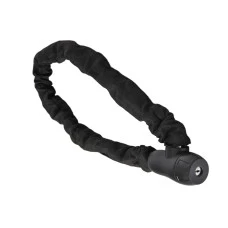 Велозамок на ключ ŁAŃCUCH 8x900мм, чорний