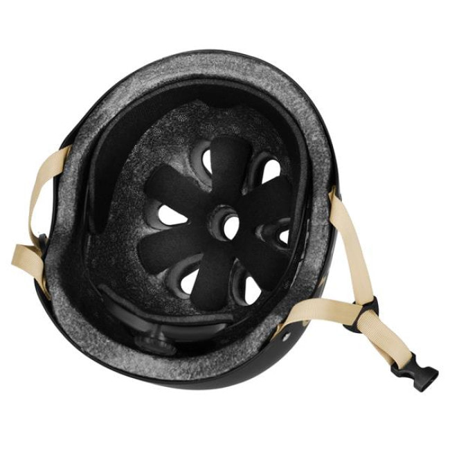 Детский шлем NILS EXTREME MTW001 размер XS 48-52 см, черно-бежевый