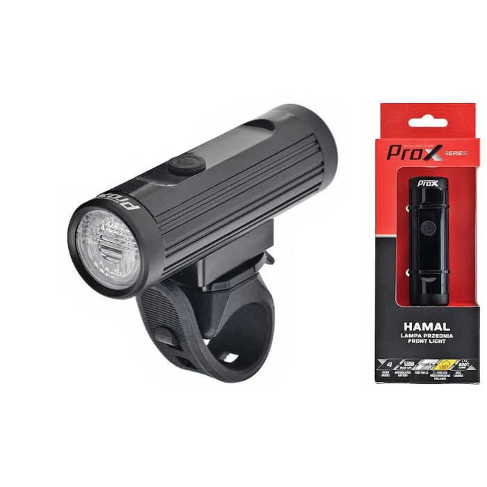 Ліхтар акамуляторний ProX HAMAL 600lm 2600mAh, USB, CREE XP-G2 IPX4