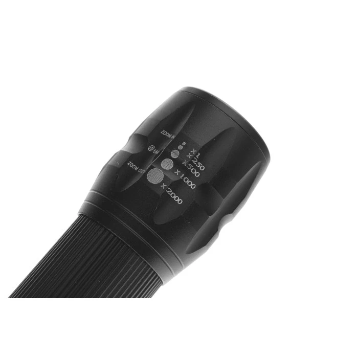 Лампа P+T, алюмінієвий ліхтарик JY-359, 2 регульованих світлових поля, JY-528 заднє 3F Wall'e