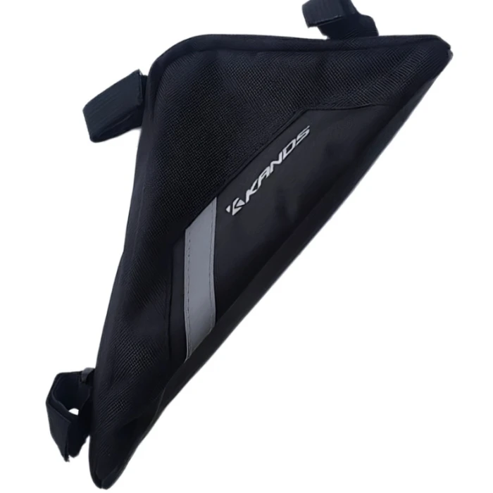 Сумка трикутна на раму KANDS 83411 27x20x6см, 1.6L графіт
