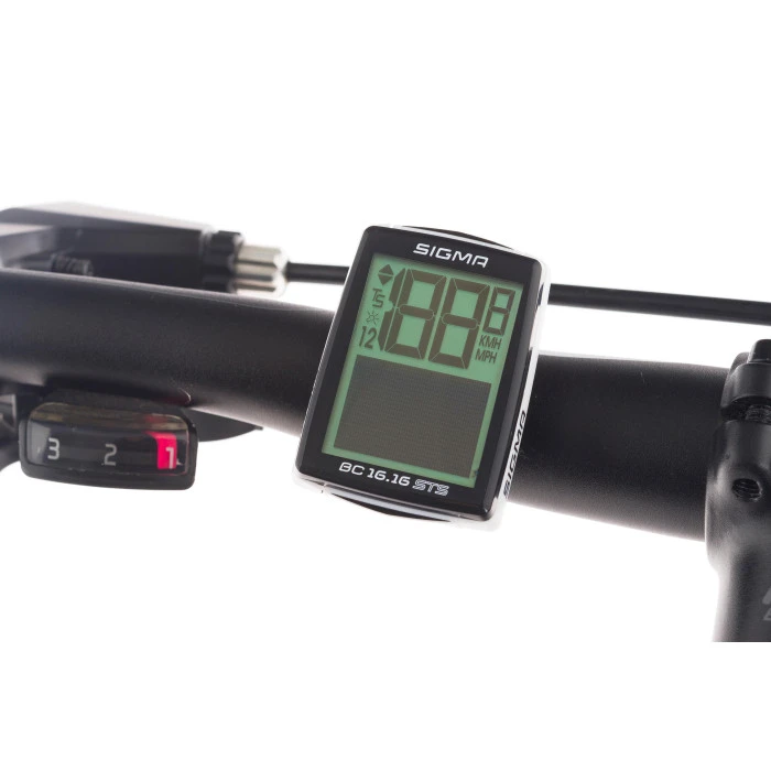 Велокомпьютер Sigma Sport BC 16.16 беспроводной, черный