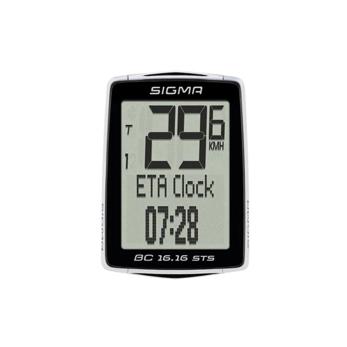 Велокомпьютер Sigma Sport BC 16.16 беспроводной, черный