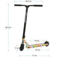 Трюковой самокат Wrap Stunt SPARTAN