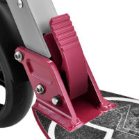 Самокат складной Nils Extreme HM122, серо-розовый