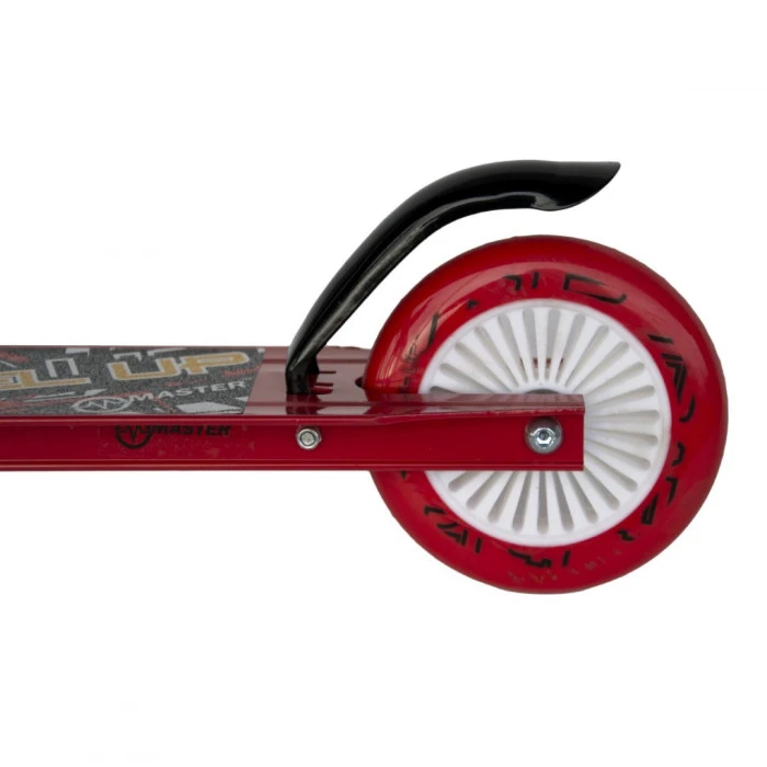 Складной самокат MASTER Level Up Red 125 мм