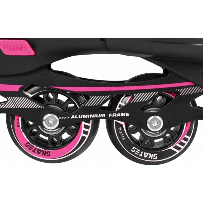 Набор роликовых коньков 4 в 1 Размер 34-38 Розовый