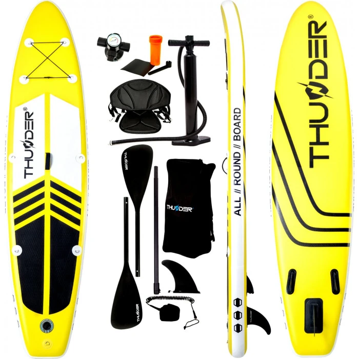 Надувна SUP дошка (Сапборд) THUNDER COAST YELLOW 320
