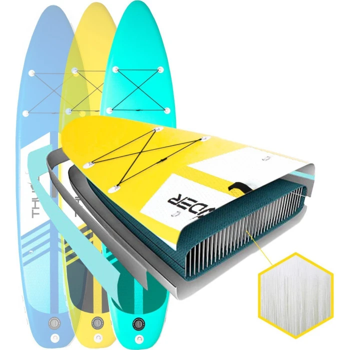 Надувна SUP дошка (Сапборд) THUNDER COAST YELLOW 320