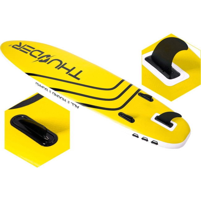 Надувная SUP доска (Сапборд) THUNDER COAST YELLOW 320