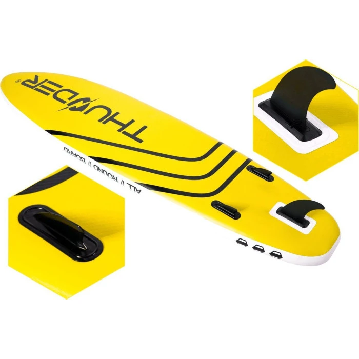 Надувна SUP дошка (Сапборд) THUNDER COAST YELLOW 320
