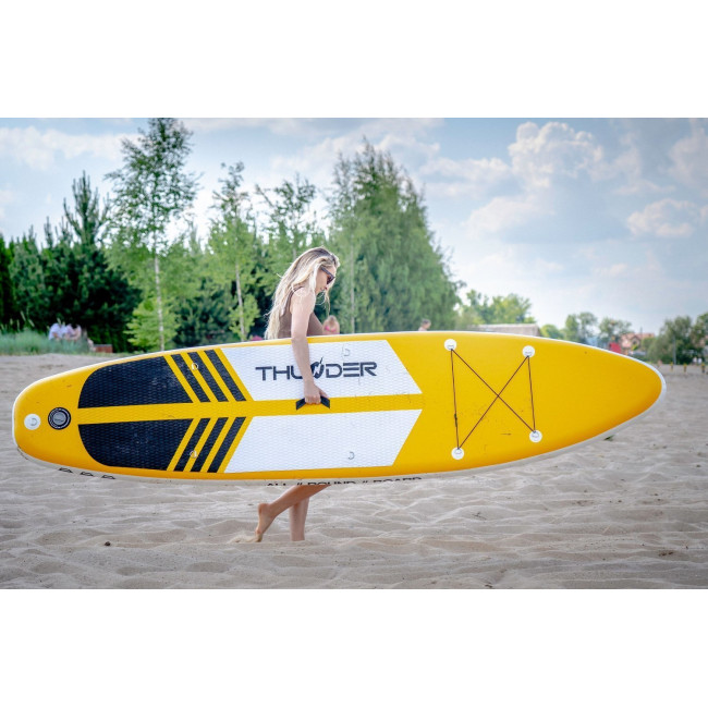 Надувная SUP доска (Сапборд) THUNDER COAST YELLOW 320