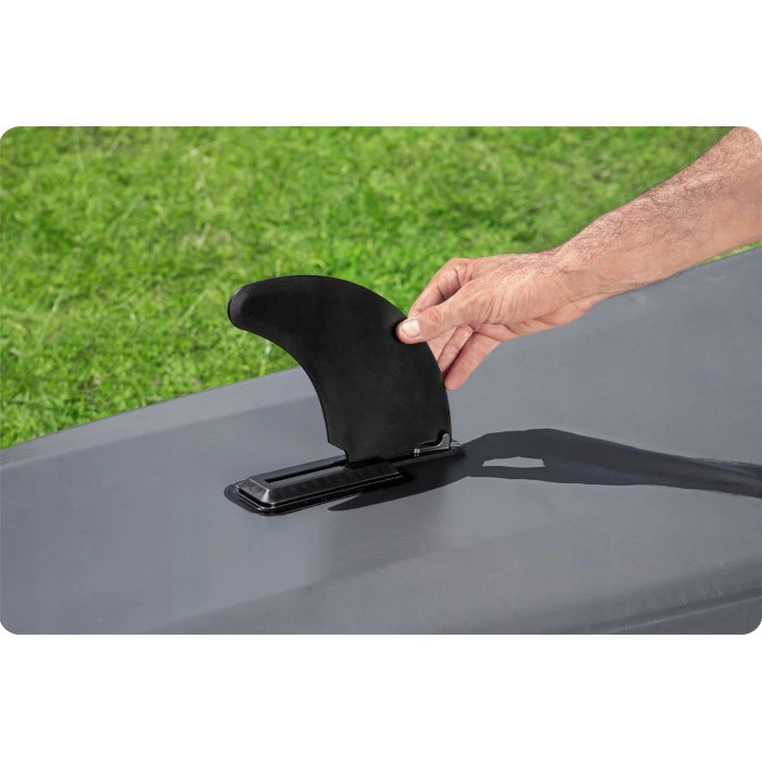 Каяк надувной Bestway Hydro-Force Ventura X2 330 х 86 см, черно-мятный