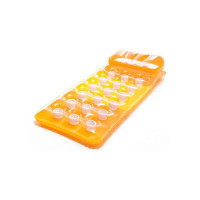 Надувной матрас для плавания INTEX 58890 оранжевый, 188 x 71 см.