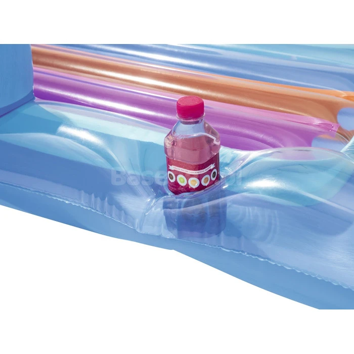 Матрац, шезлонг надувний Bestway 43028 синій, 161 x 84 см