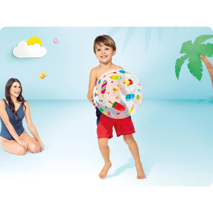 Мяч надувной пляжный INTEX 59040 Мороженое, 51 см