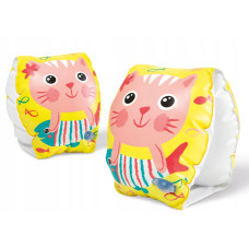 Нарукавники для плавания Intex 56665 Happy Kitten, 20 x 15 см