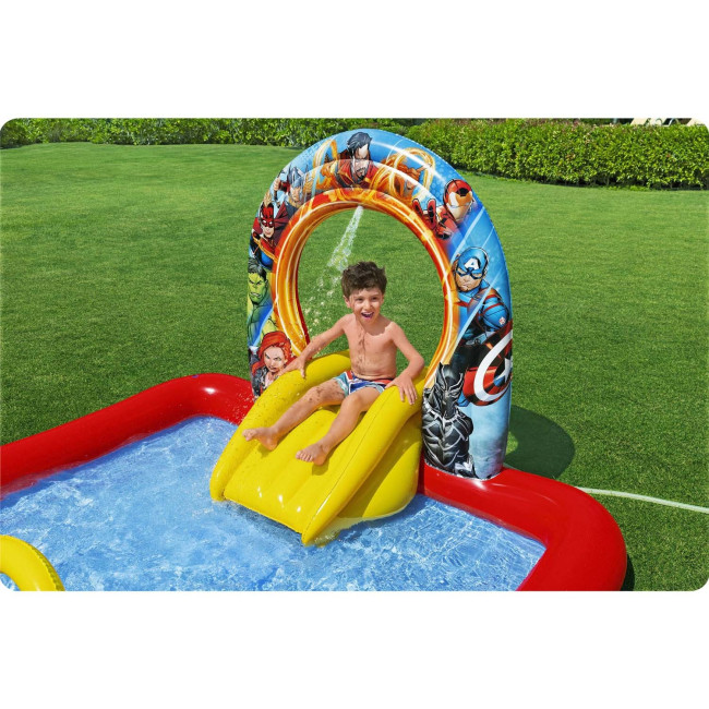 Надувная игровая площадка Мстители Bestway 98800 211x198x125 см