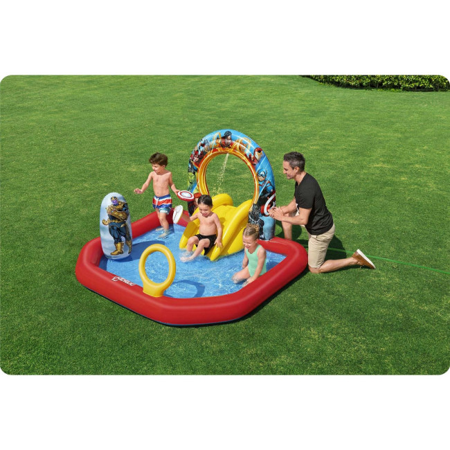 Надувная игровая площадка Мстители Bestway 98800 211x198x125 см