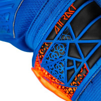 Перчатки вратарские Reusch Attrakt Starter Solid Junior 5572514 4467 г.8, сине-черные