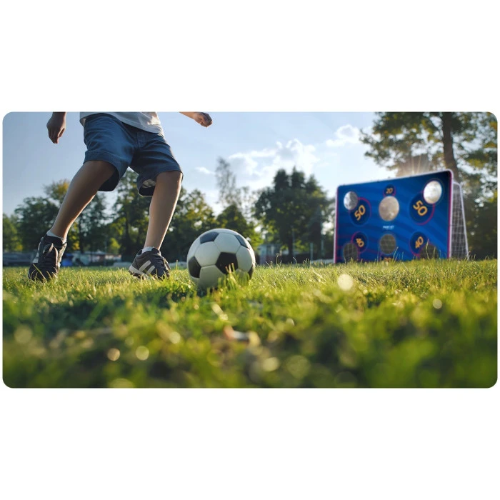 Мишень для футбольных ворот Neo-Sport NS-1475 215 х 150 см, синяя