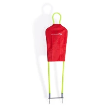 Манекен футболиста для тренировок Yakimasport Senior 180 см, красно-зеленый.