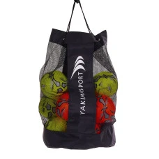 Сумка для мячей Yakimasport 100064 (10-15 мячей), черная