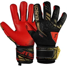Рукавички воротарські Reusch Attrakt Freegel Silver Junior 5572235 7075 р.7,5, червоно-чорні
