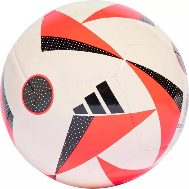М'яч футбольний Adidas Euro24 Fussballliebe IN9372 розмір 4, біло-червоний