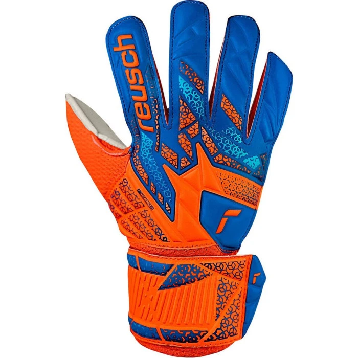 Перчатки вратарские Reusch Attrakt Solid Junior 5572515 2290 г.5,5, оранжево-синие