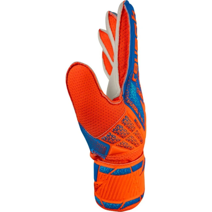 Перчатки вратарские Reusch Attrakt Solid Junior 5572515 2290 г.5,5, оранжево-синие
