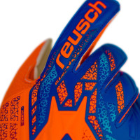 Перчатки вратарские Reusch Attrakt Solid Junior 5572515 2290 г.5,5, оранжево-синие