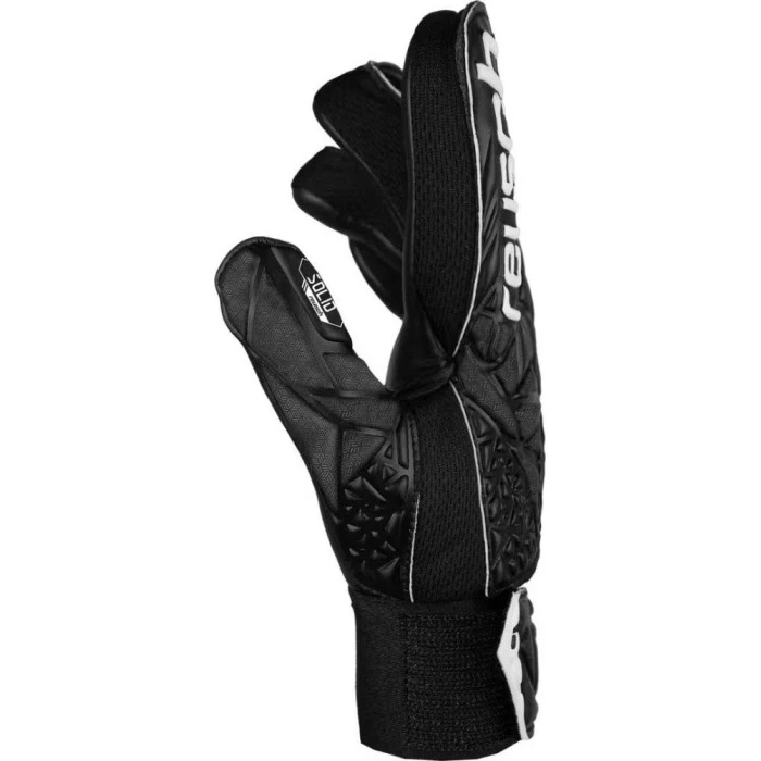 Перчатки вратарские Reusch Attrakt Starter Solid Finger Support Junior 5472511 7700 г.8, черные