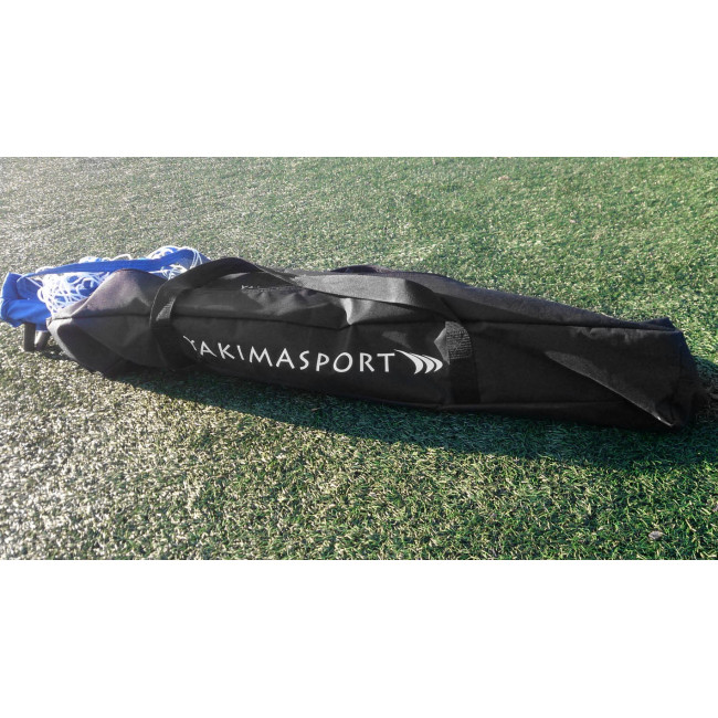 Ворота футбольні YakimaSport UNI Skrzat 300 х 100 см, біло-блакитні