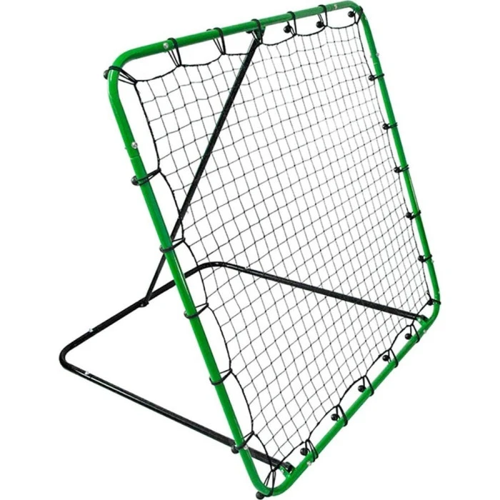 Сетка тренировочная для футбола Enero Rebounder 120 x 120 см, черно-зеленая.