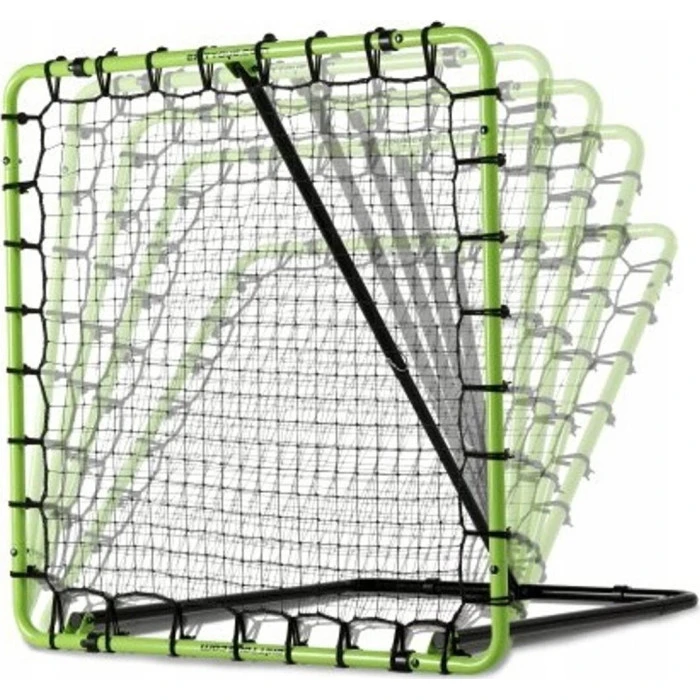 Сетка тренировочная для футбола Enero Rebounder 120 x 120 см, черно-зеленая.