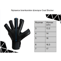 Перчатки вратарские Yakimasport Goal Blocker р.7, желто-оранжевые