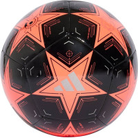 Мяч футбольный Adidas UCL Club IX4064 размер 4, черно-оранжевый