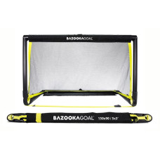 Ворота футбольные BAZOOKAGOAL 150 х 90 см, черно-желтые