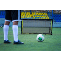 Ворота футбольні BAZOOKAGOAL 150 х 90 см, чорно-жовті