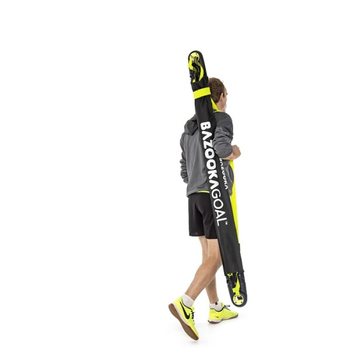 Ворота футбольные BAZOOKAGOAL 150 х 90 см, черно-желтые