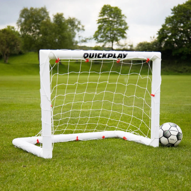 Ворота футбольні QUICKPLAY Q-FOLD MINI 90 x 60 см, білі