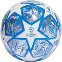 М'яч футбольний Adidas UCL Training IN9326 розмір 4, біло-сірий