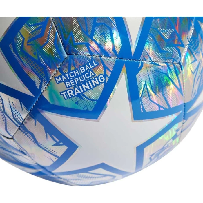 Мяч футбольный Adidas UCL Training IN9326 размер 4, бело-серый