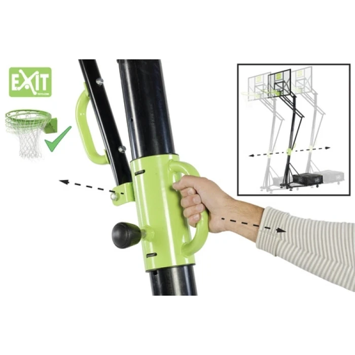 Баскетбольная стойка Exit Galaxy, регулируемая