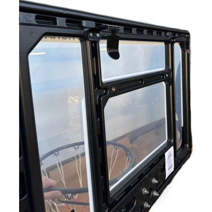 Баскетбольный щит Enero HURAGAN 82x58 см с кольцом 38 см