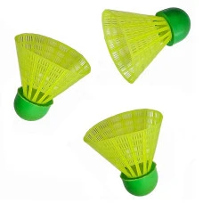 Воланы для бадминтона Spartan 3 шт.